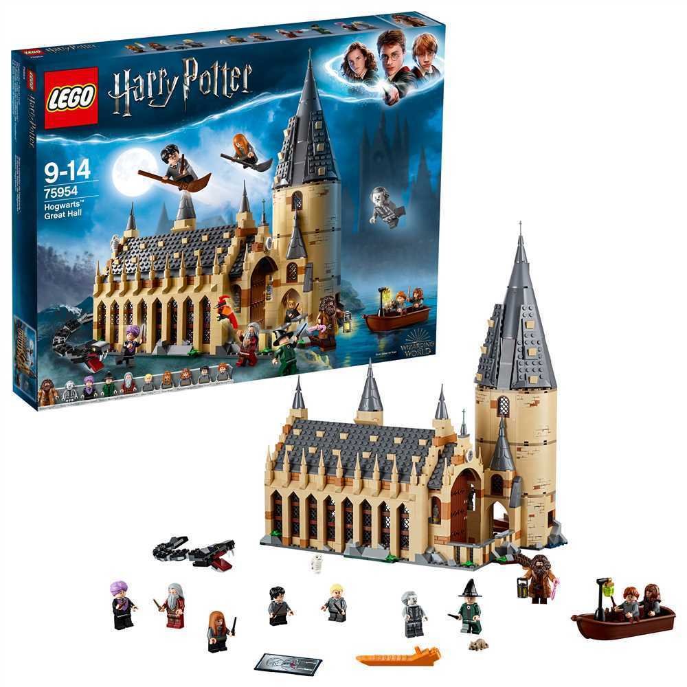 LEGO Harry Potter 75954 Hogwarts Great Hall Set - release on August 1st 2018 - 20% OFF at eBay: NOW: £71.82, WAS: £89.90