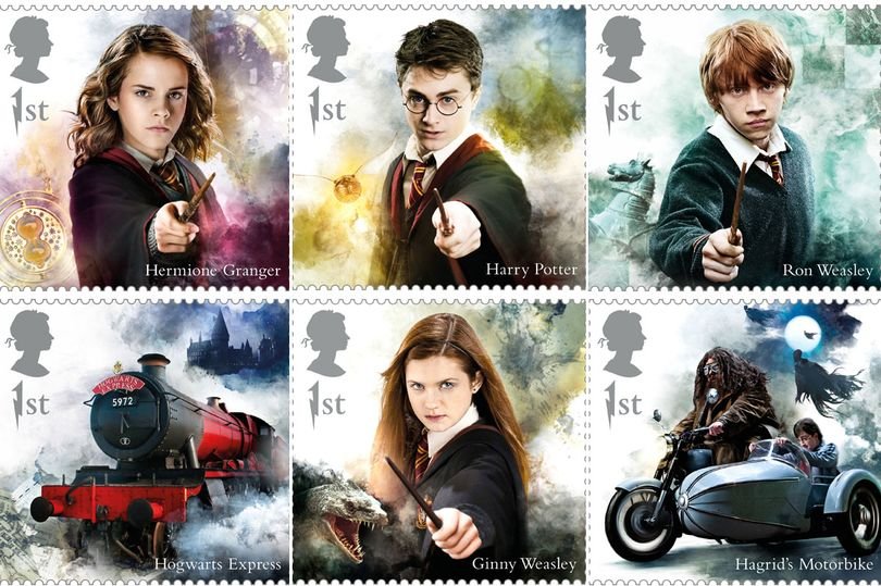 Harry Potter stamps are being released by Royal Mail: A set of 15 stamps to celebrate the success of the movies