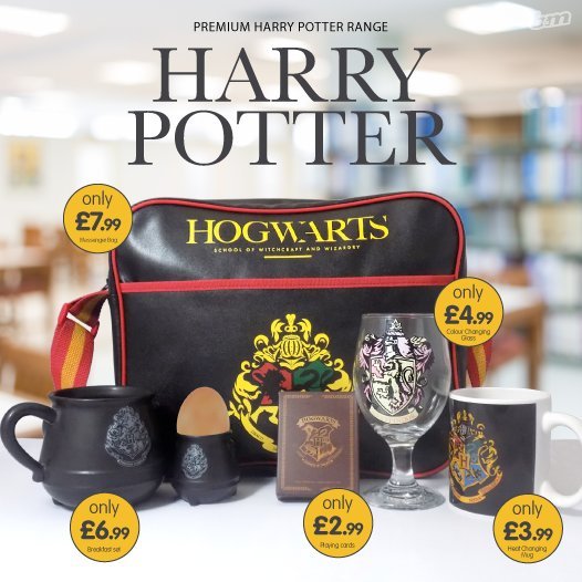 B&M Stores (UK) - New Range Of Harry Potter in stores!