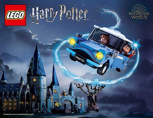 Waterstones: New LEGO Harry Potter Wizarding World (10% off) + 10% Student Discount