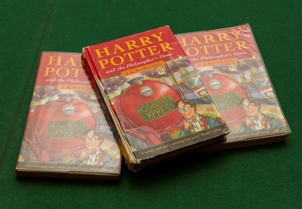 Three rare Harry Potter books found in a Scottish school skip go up for auction!