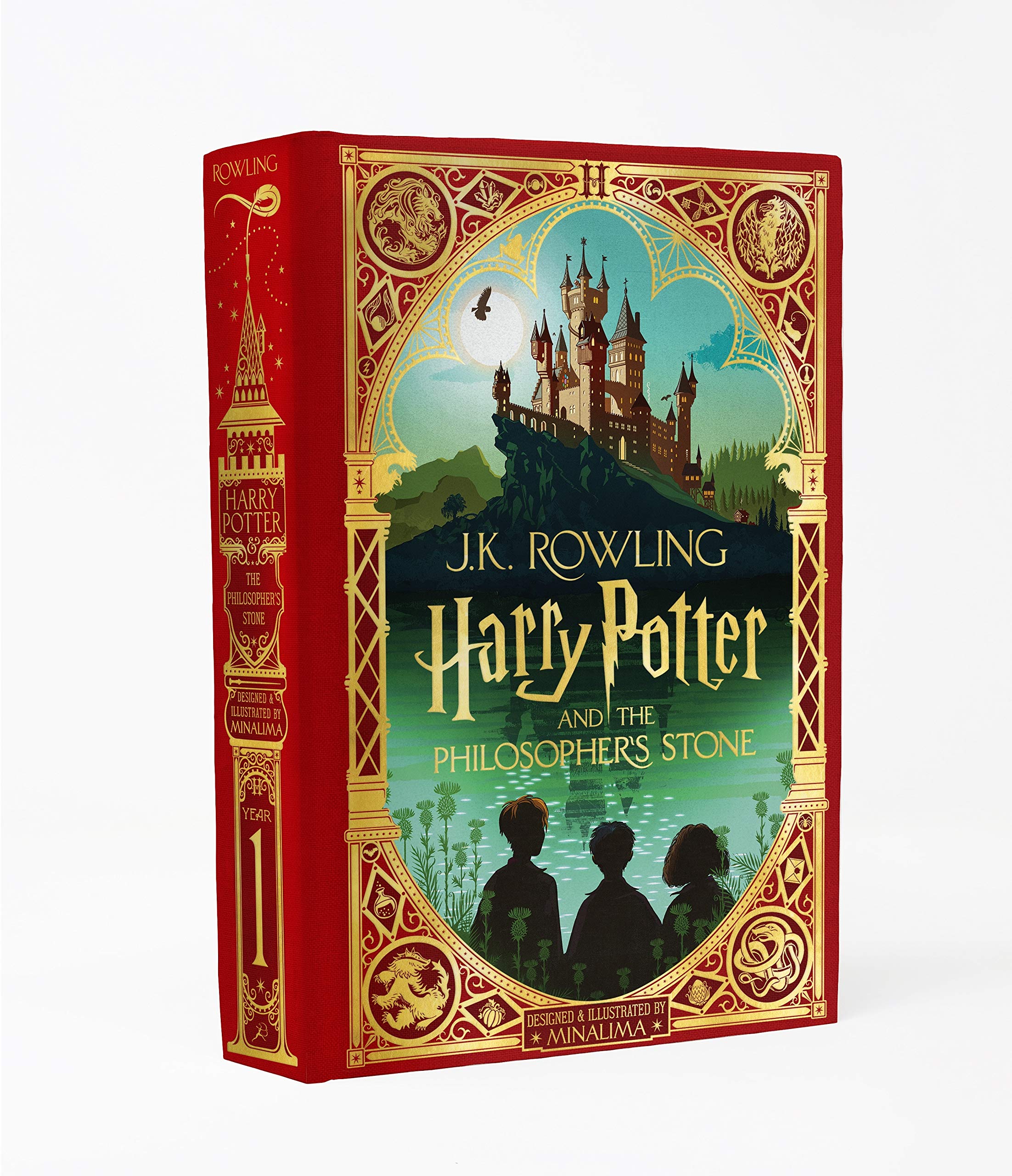 Amazon: Harry Potter and the Philosopher’s Stone: MinaLima Edition Hardcover – 20 Oct. 2020 - Now £20.49