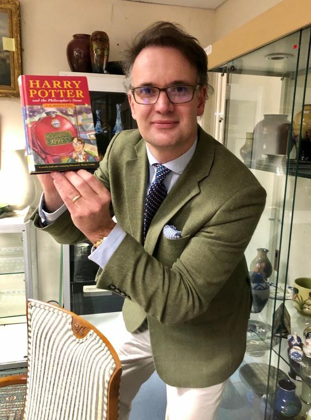 A 1997 First Edition of Harry Potter and the Philosopher's Stone book sells for £40k!