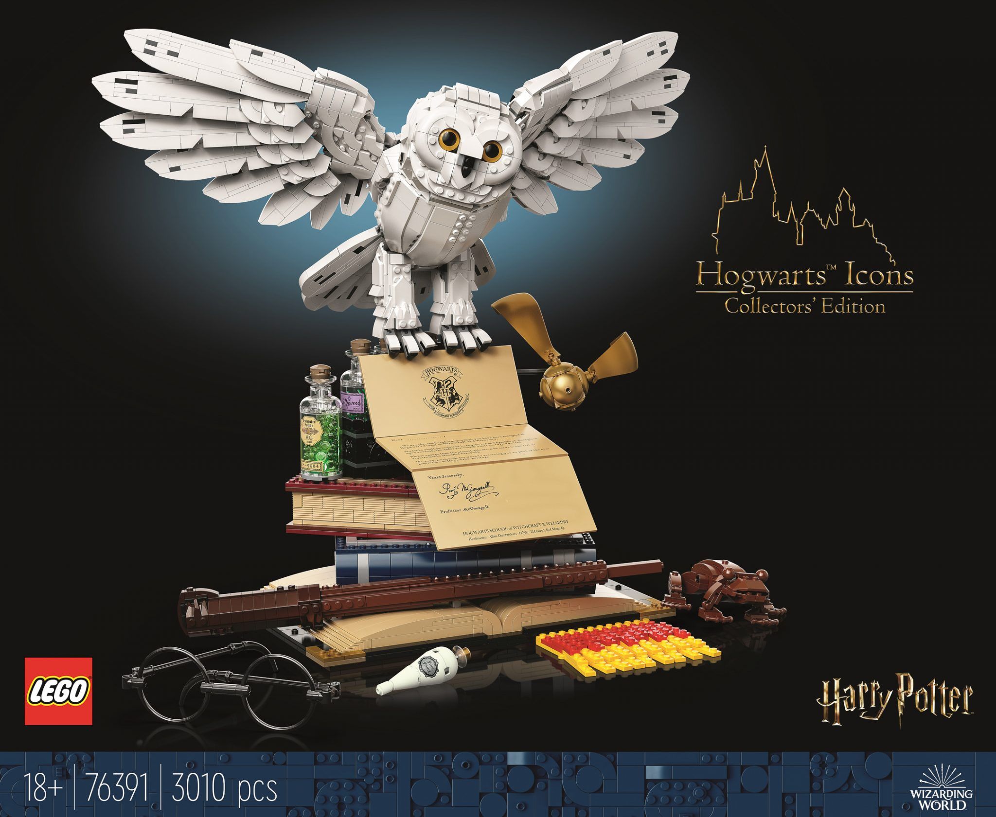 LEGO® HARRY POTTER™ HOGWARTS™ ICONS COLLECTORS' EDITION CELEBRATES TWO DECADES OF WIZARDING WORLD LEGO MAGIC