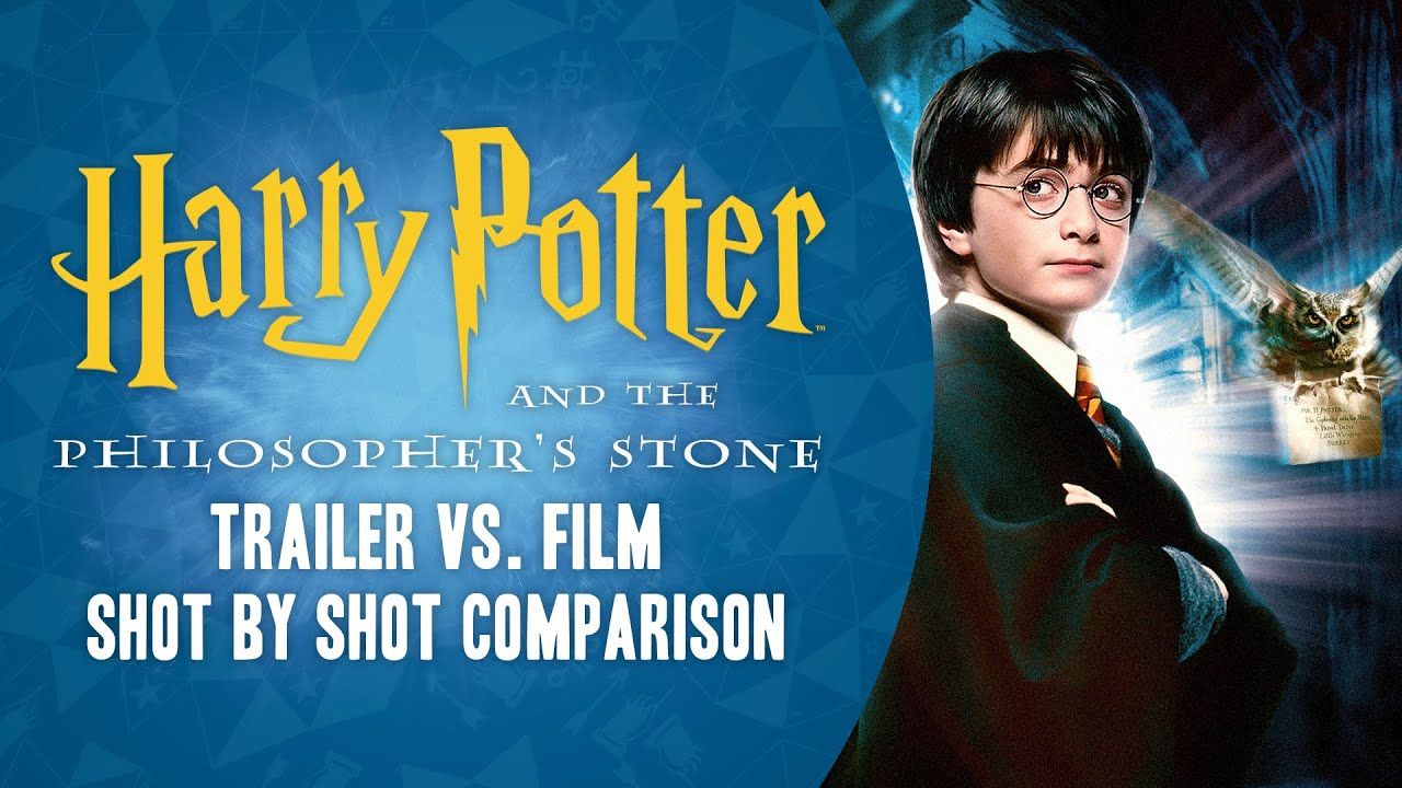 Harry Potter Series - Trailer Vs. Film Comparison by The Grizzly Wizard