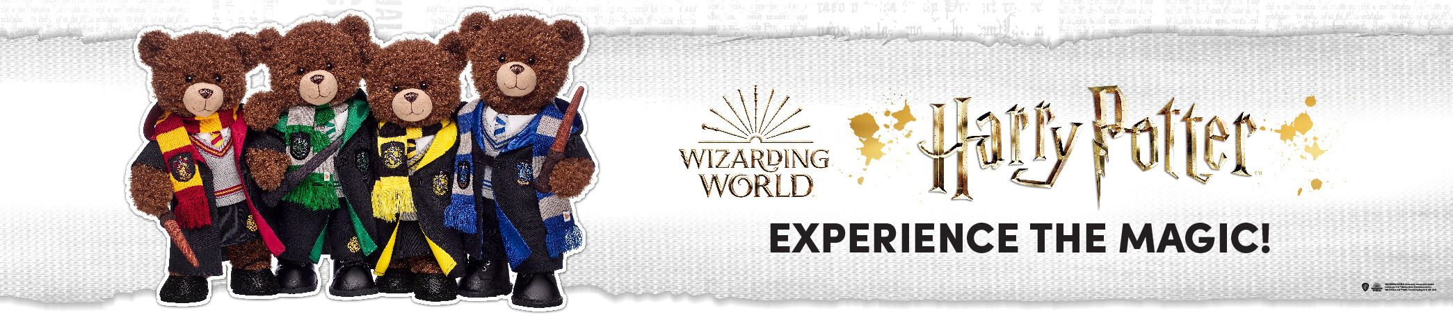 Calling all witches, wizards, and Muggles - Build A Bear have released this years collection!